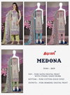Medona 2610 By Bipson Pure Satin Printed Dress Material Wholesale Price In Surat